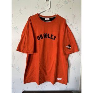 Baltimore Orioles Mitchell & Ness Orange T-Shirt Size 3XL